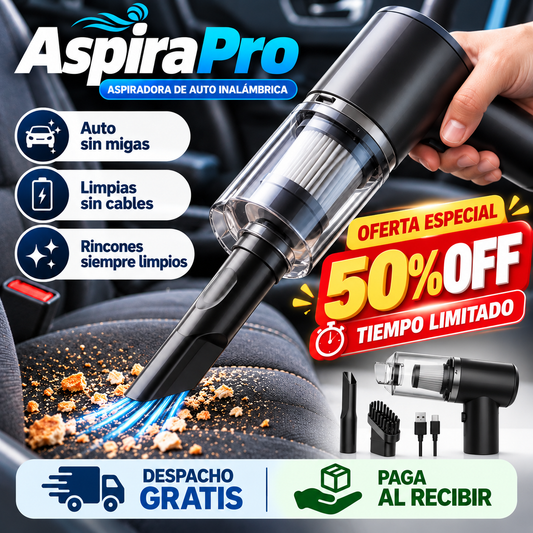 AspiraPro - Aspiradora portátil